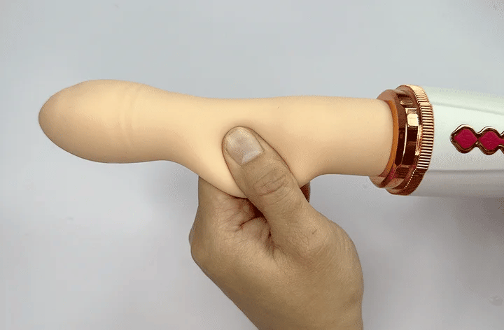 Hand Free 2-in-1 Telescopic Vibrating Dildo Machine SP BOUTIQUE