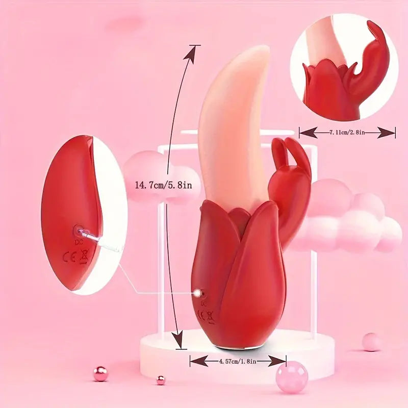 Rabbit Rapture Tongue Vibrator SP BOUTIQUE