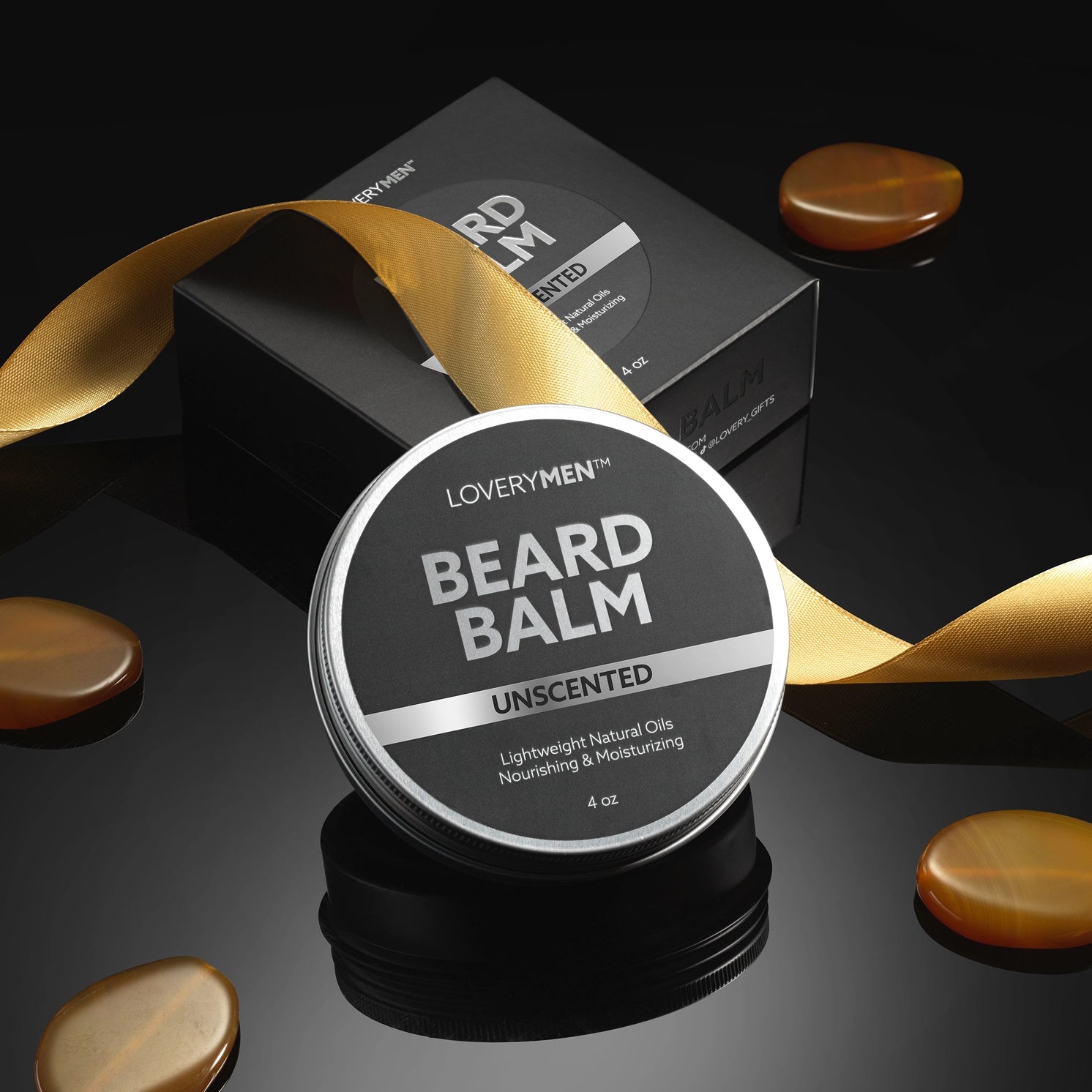 4-Pack Gift Set - Premium Grooming Gift beautifully packaged for easy gifting, a luxurious choice for a grooming gift set.