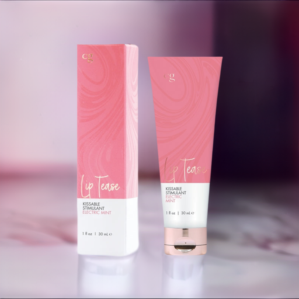 Lip Tease Kissable Stimulant For Couples – Winter Mint Flavored Arousal Serum Enhances Sensation - SP BOUTIQUE
