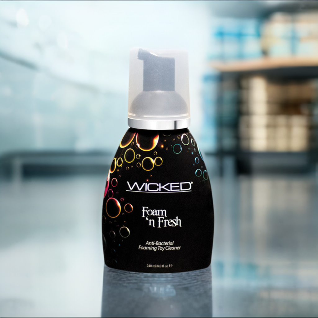 Wicked Anti-Bacterial Foaming Toy Cleaner - Safe, Organic Formula with Olive Leaf & Lavender Extracts - SP BOUTIQUE
