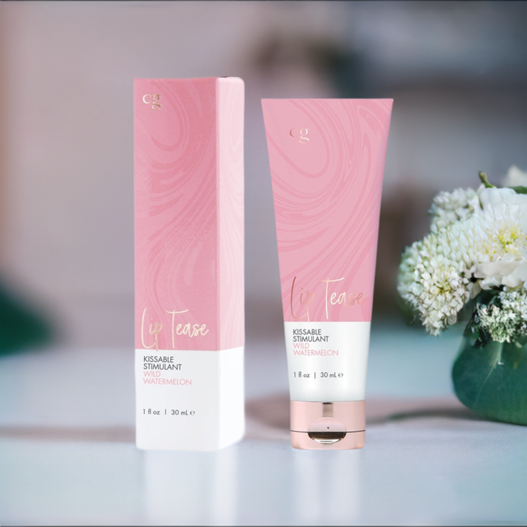 Lip Tease Kissable Stimulant For Couples – Winter Mint Flavored Arousal Serum Enhances Sensation - SP BOUTIQUE