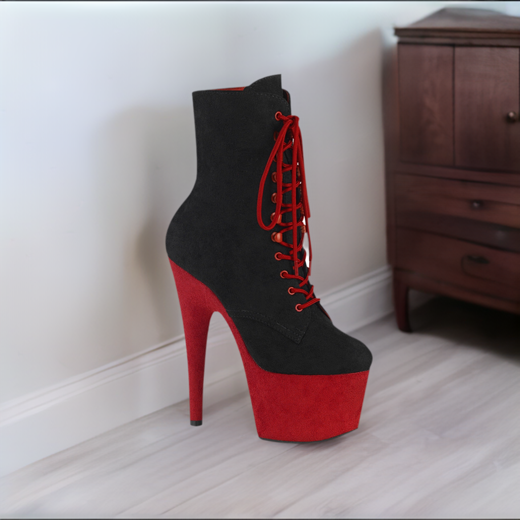 Adore Platform Lace-Up Ankle Boot PLEASER