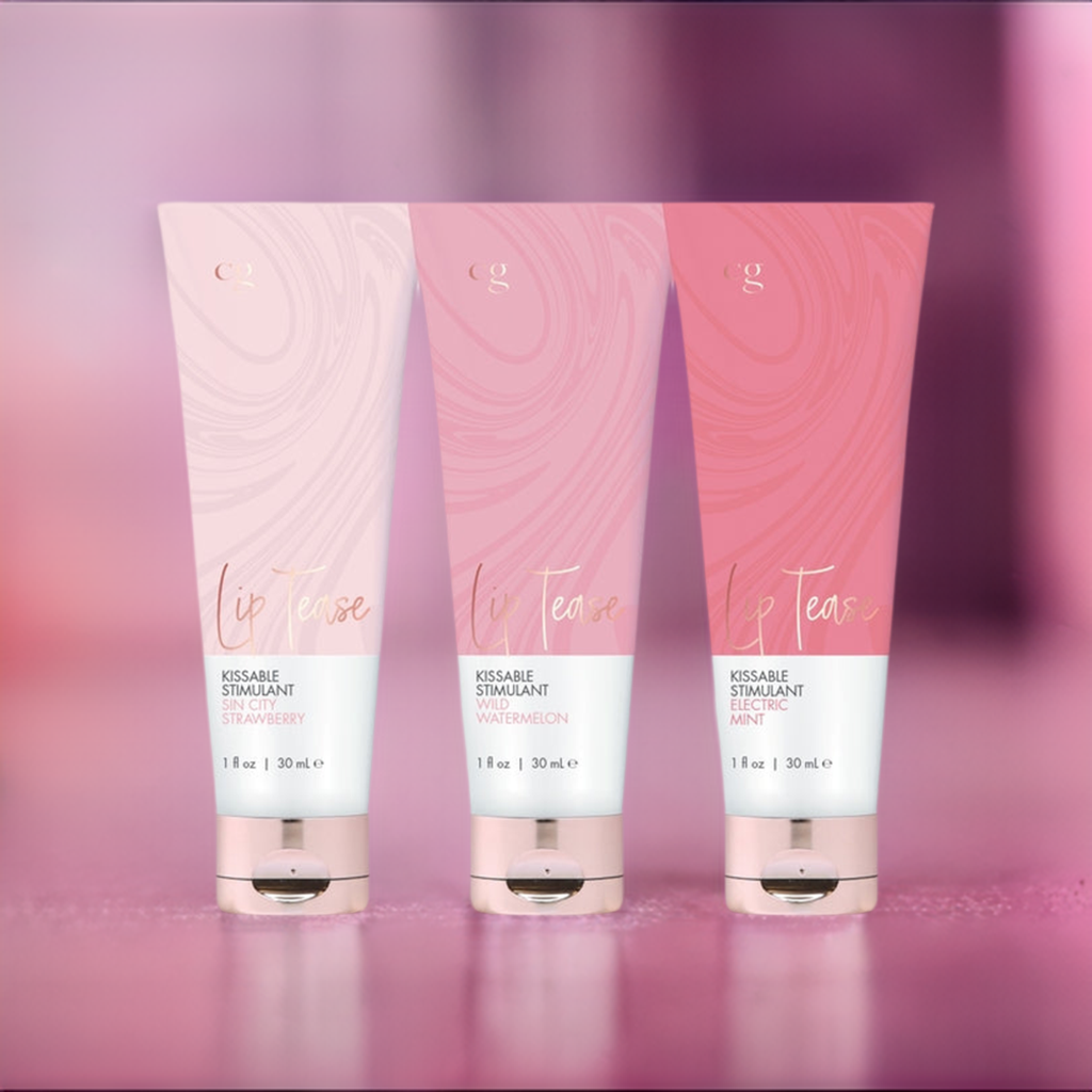 Lip Tease Kissable Stimulant For Couples – Winter Mint Flavored Arousal Serum Enhances Sensation - SP BOUTIQUE