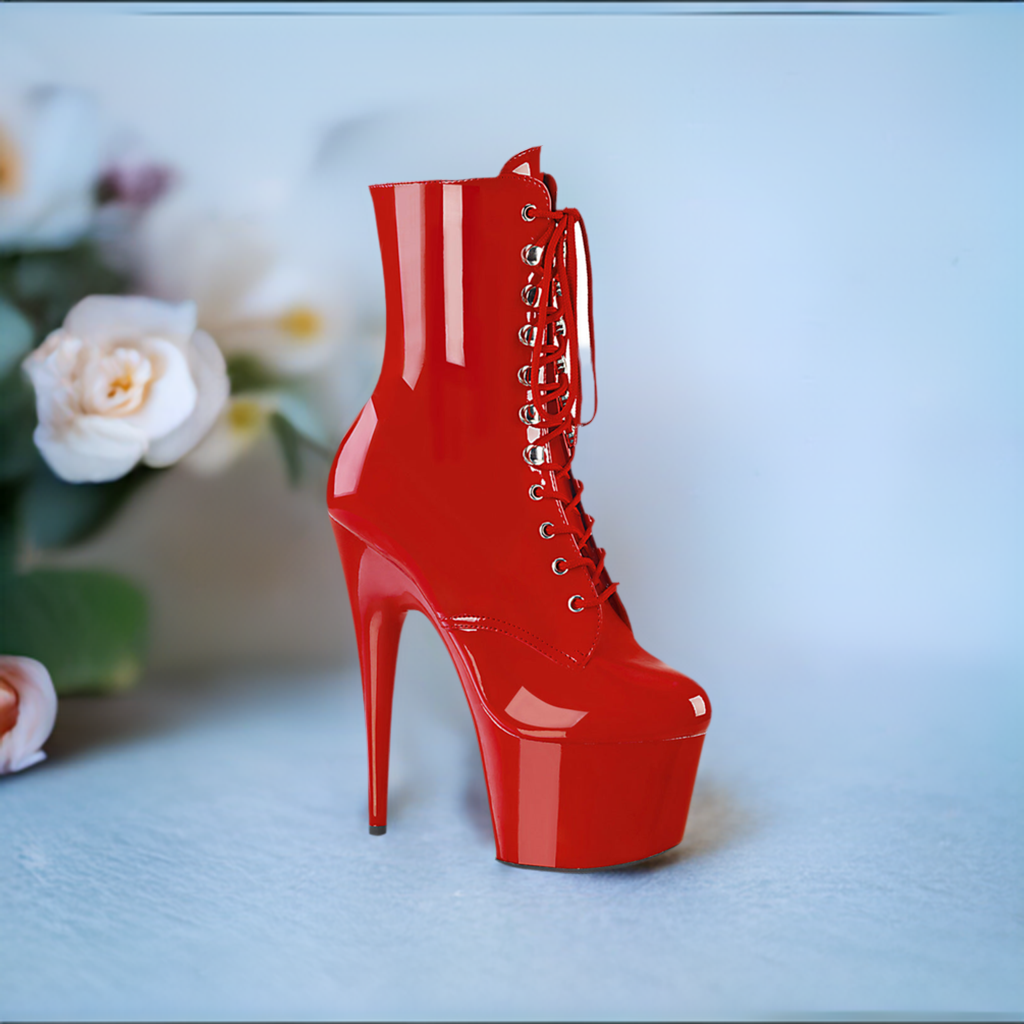 Adore Platform Lace-Up Ankle Boot PLEASER