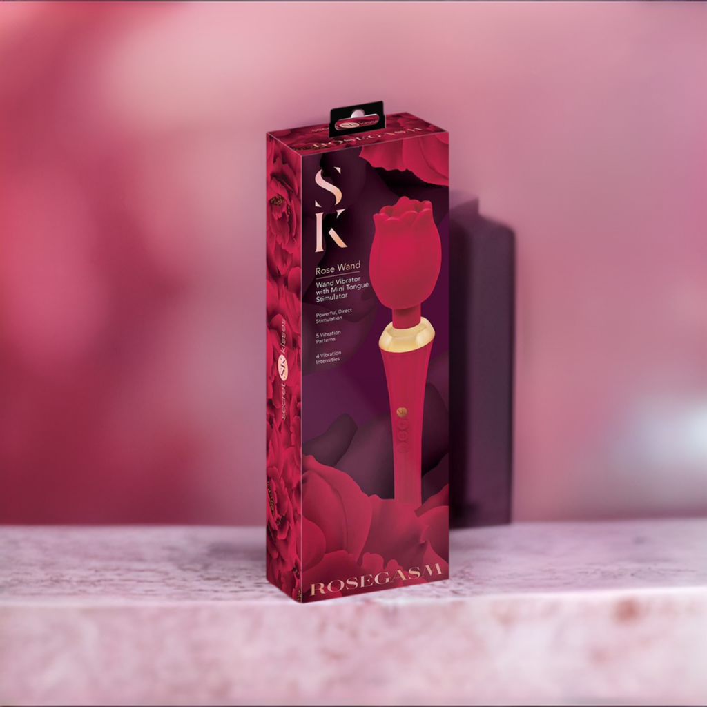 Rosegasm Bouquet Rose Wand SECRET KISSES