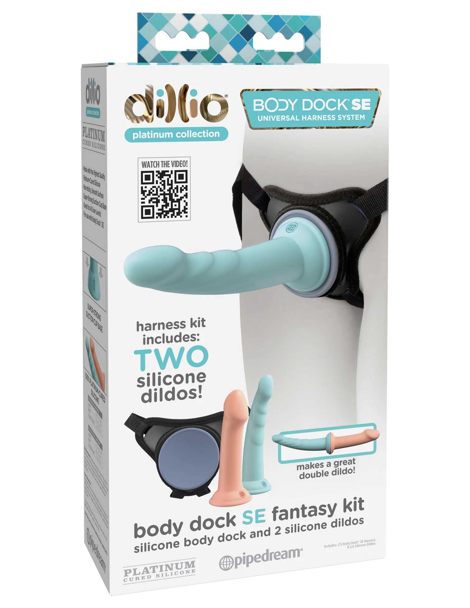 Dillio Platinum Body Dock Se Fantasy Kit PIPEDREAM