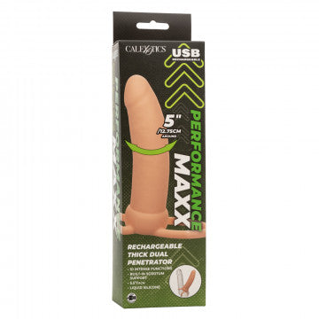 Performance Maxx Rechargeable Thick Dual Penetrator CALEXOTIC