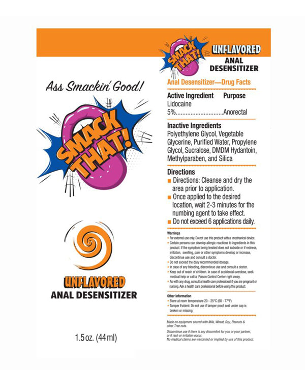 Smack That Anal Desensitizer 1.5 oz LITTLE GENIE