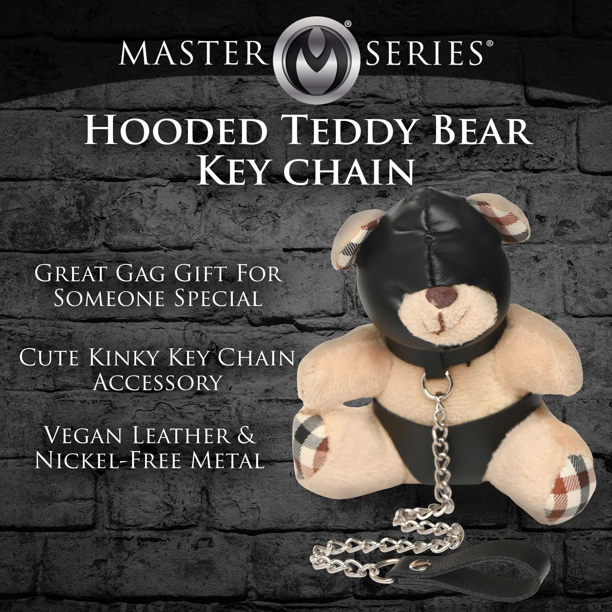 Hooded Teddy Bear Keychain - SP BOUTIQUE
