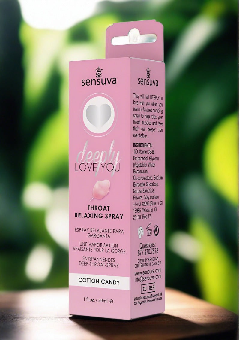 Sensuva Deeply Love You Throat Relaxing Spray - SP BOUTIQUE