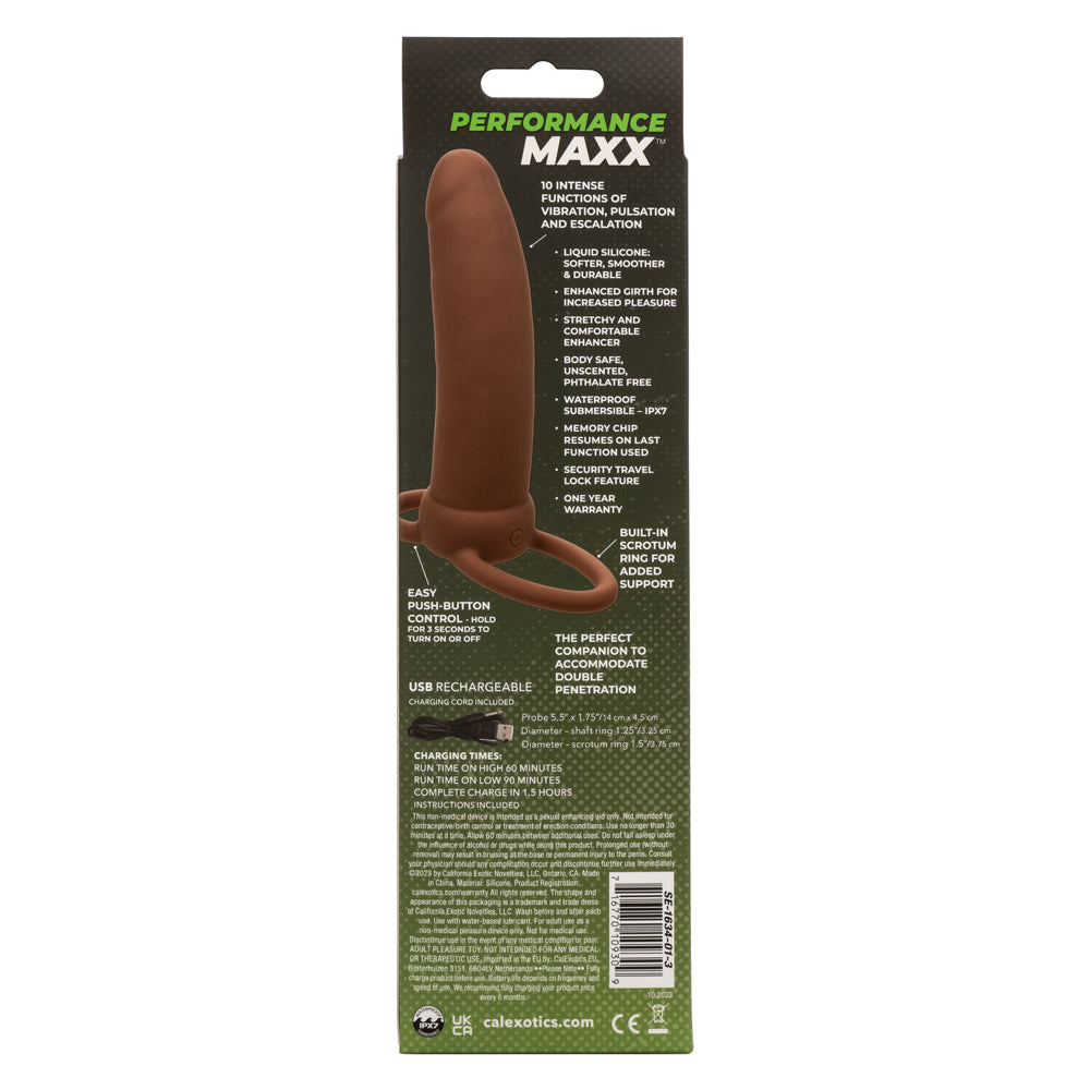 Performance Maxx Rechargeable Thick Dual Penetrator CALEXOTIC