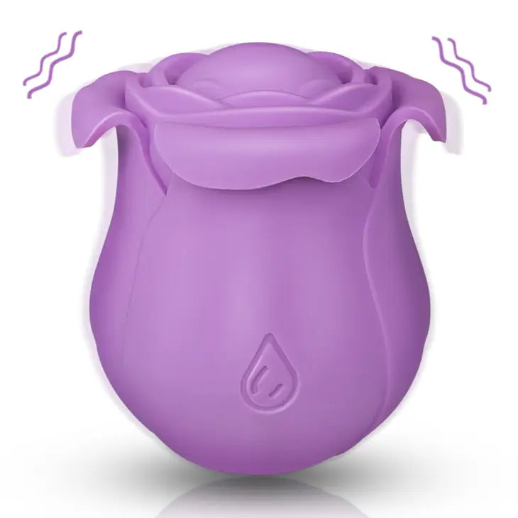 Rose Vibrator Clitoral, Nipple, Stimulator Vibe - SP BOUTIQUE
