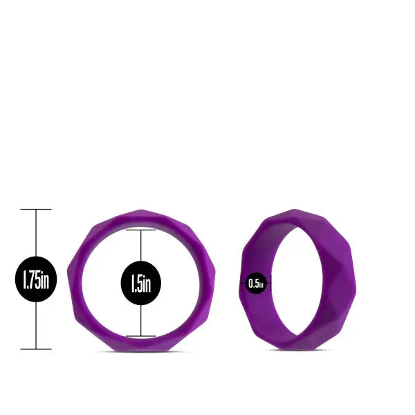 Wellness Geo C Ring - 1.75" Ultrasilk Silicone C Ring for Enhanced Pleasure & Comfort - SP BOUTIQUE