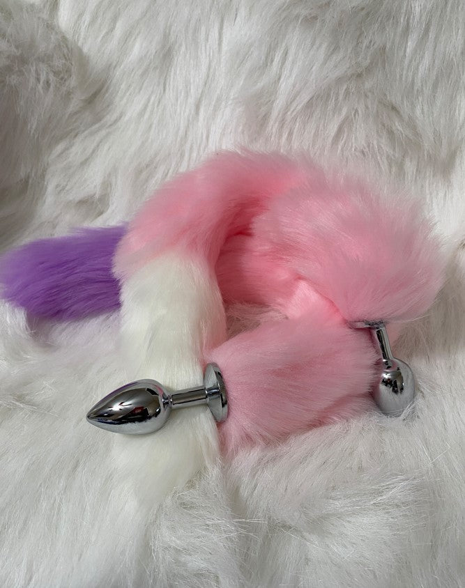 Sensuous Beginners Furry Butt Plug - SP BOUTIQUE