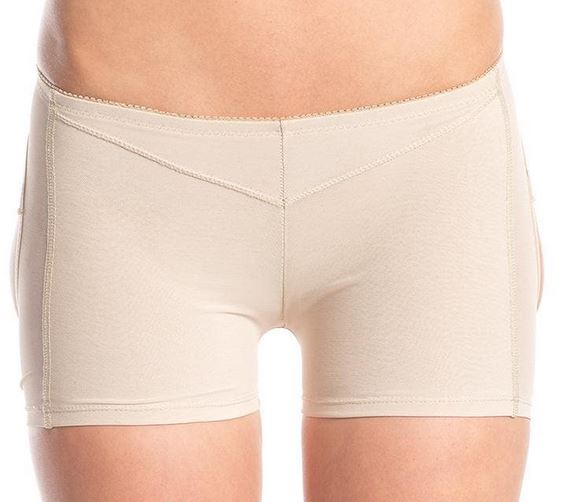 BE WICKED NUDE ABBY BUTT LIFTER BOYSHORT - SP BOUTIQUE
