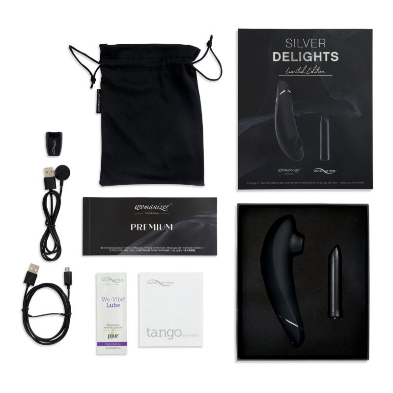 We-Vibe Silver Delights Black - SP BOUTIQUE