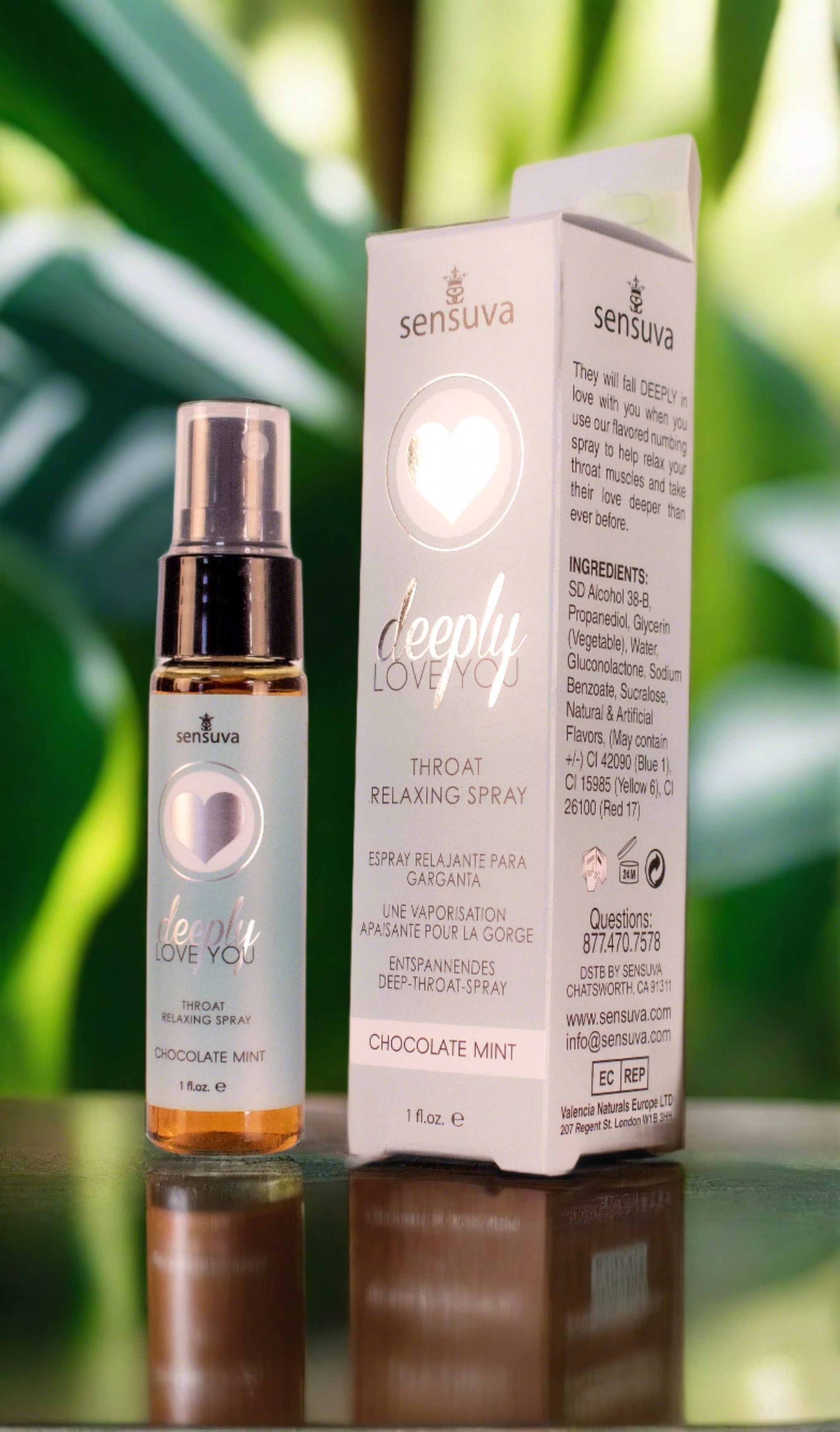 Sensuva Deeply Love You Throat Relaxing Spray - SP BOUTIQUE