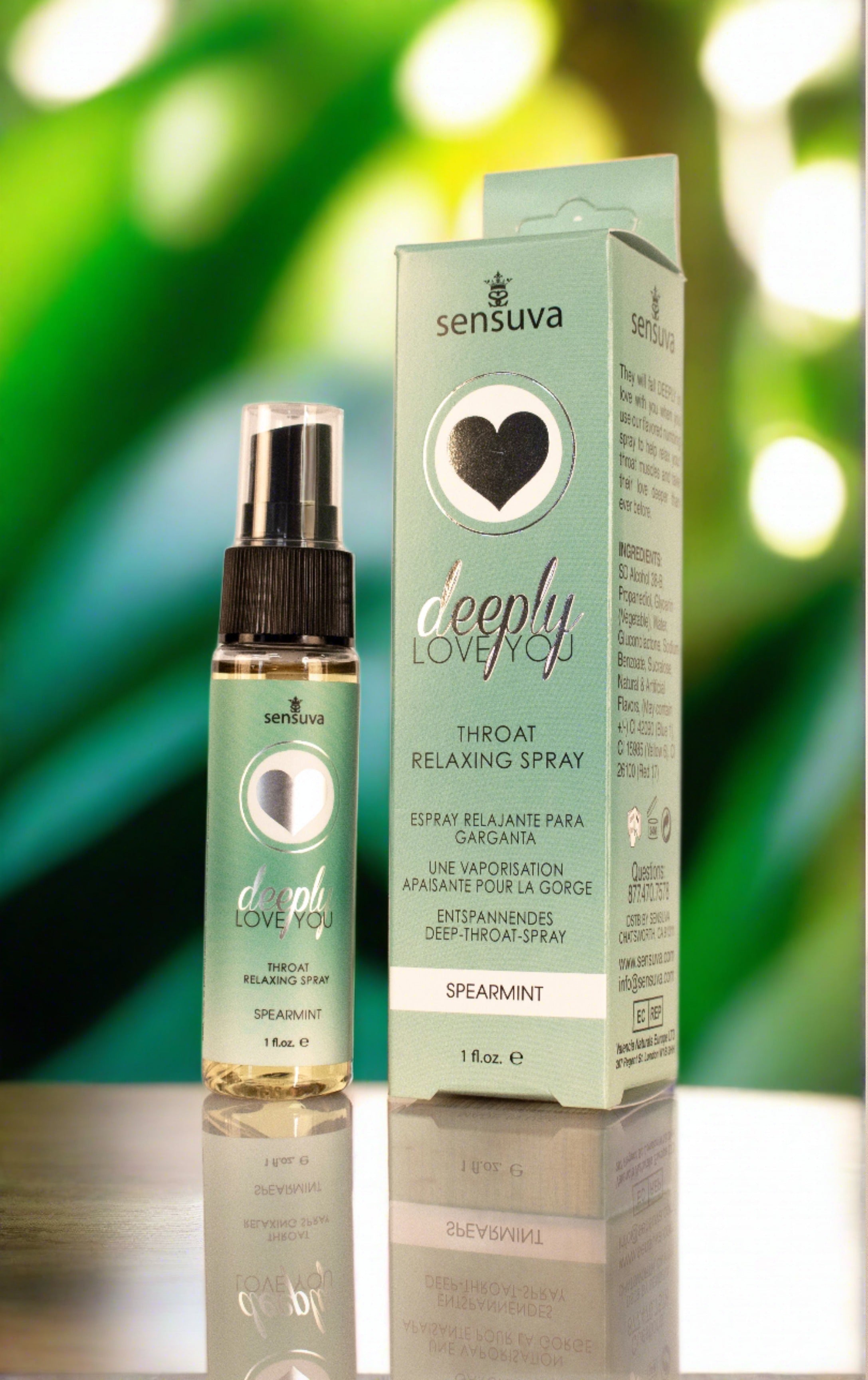 Sensuva Deeply Love You Throat Relaxing Spray - SP BOUTIQUE