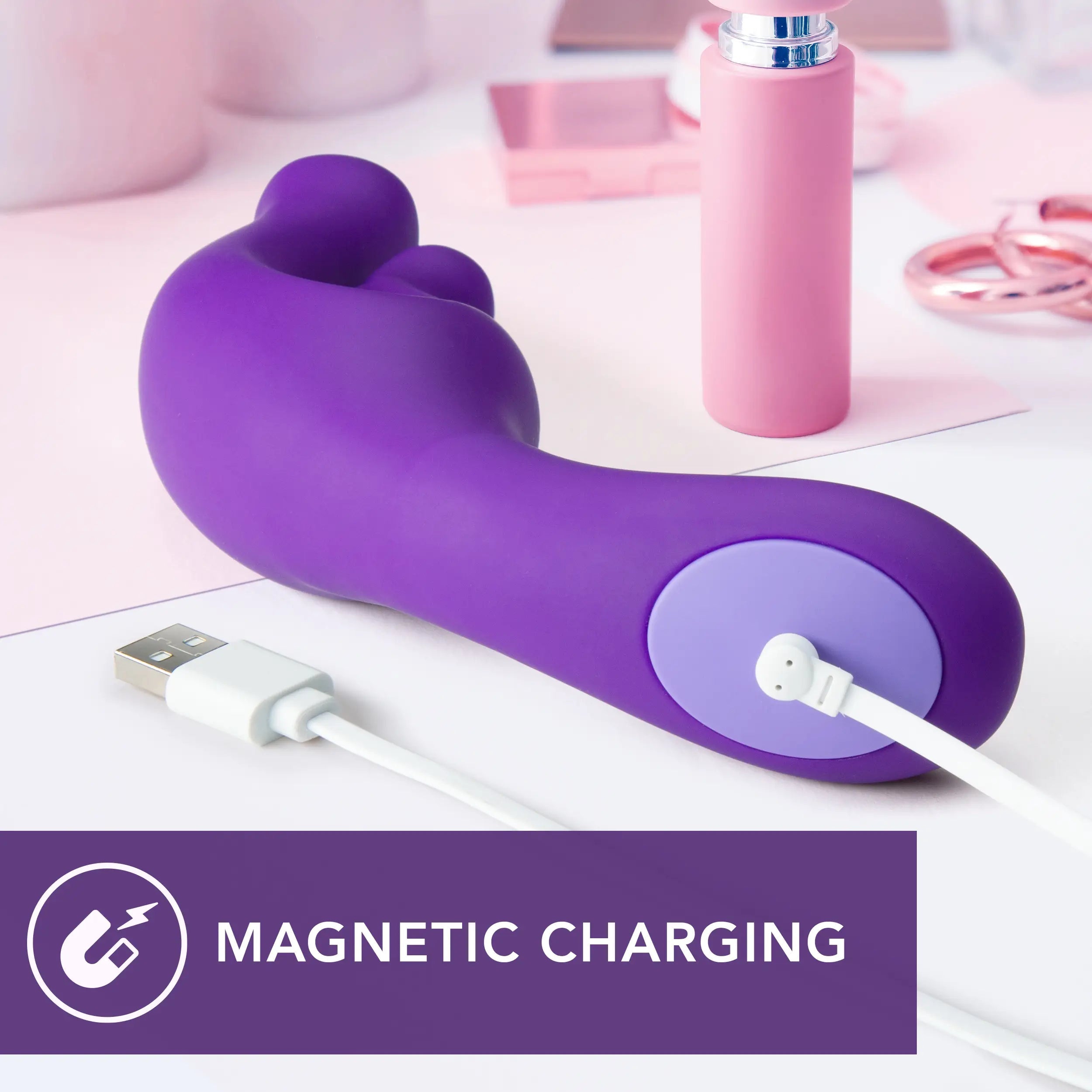 Wellness G Wave 11.5" Dual Motor G-Spot & Clitoral Pressure Massager - Waterproof & Rechargeable - SP BOUTIQUE