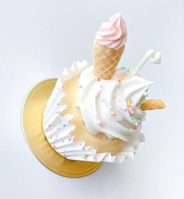 Cupcake Sweet Light Scent Dessert Candle - SP BOUTIQUE