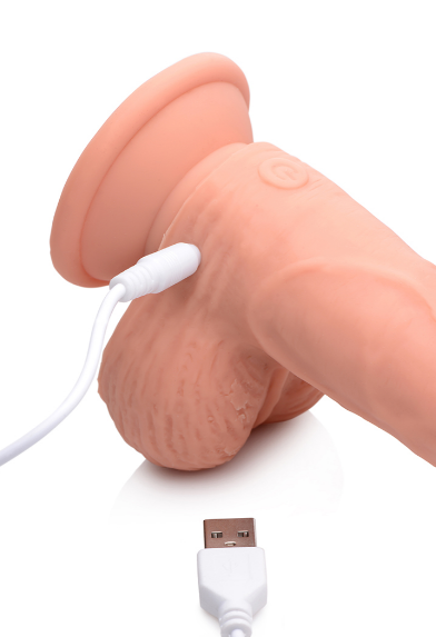 Easy Riders Thrusting Dildo With Balls - SP BOUTIQUE