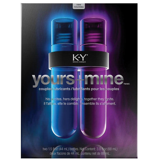 K-Y Yours & Mine Couples Lubricant Set - SP BOUTIQUE