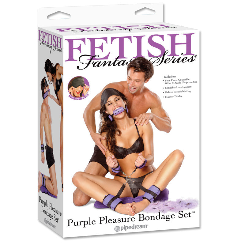 Fetish Fantasy Purple Pleasure Bondage Set - SP BOUTIQUE