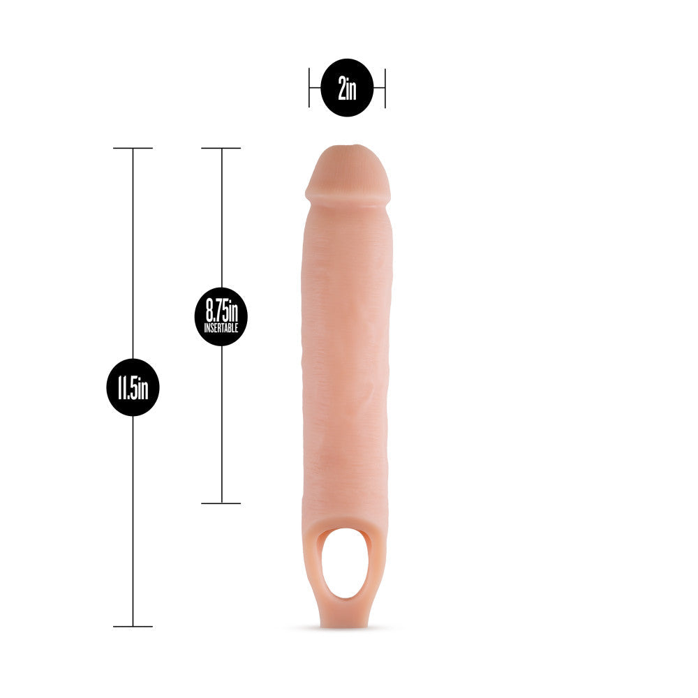 Performance Sheath Penis Extender-Vanilla 11.5" - SP BOUTIQUE