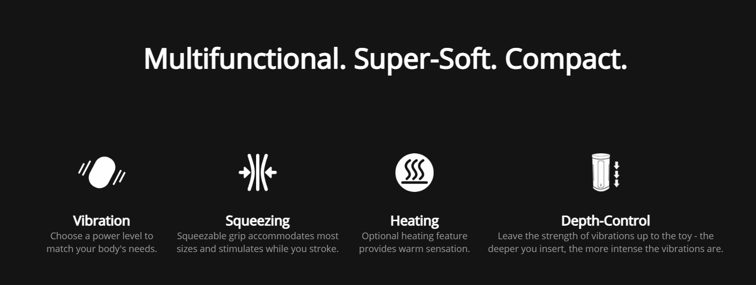 Lovense Calor App-Compatible Masturbator - SP BOUTIQUE