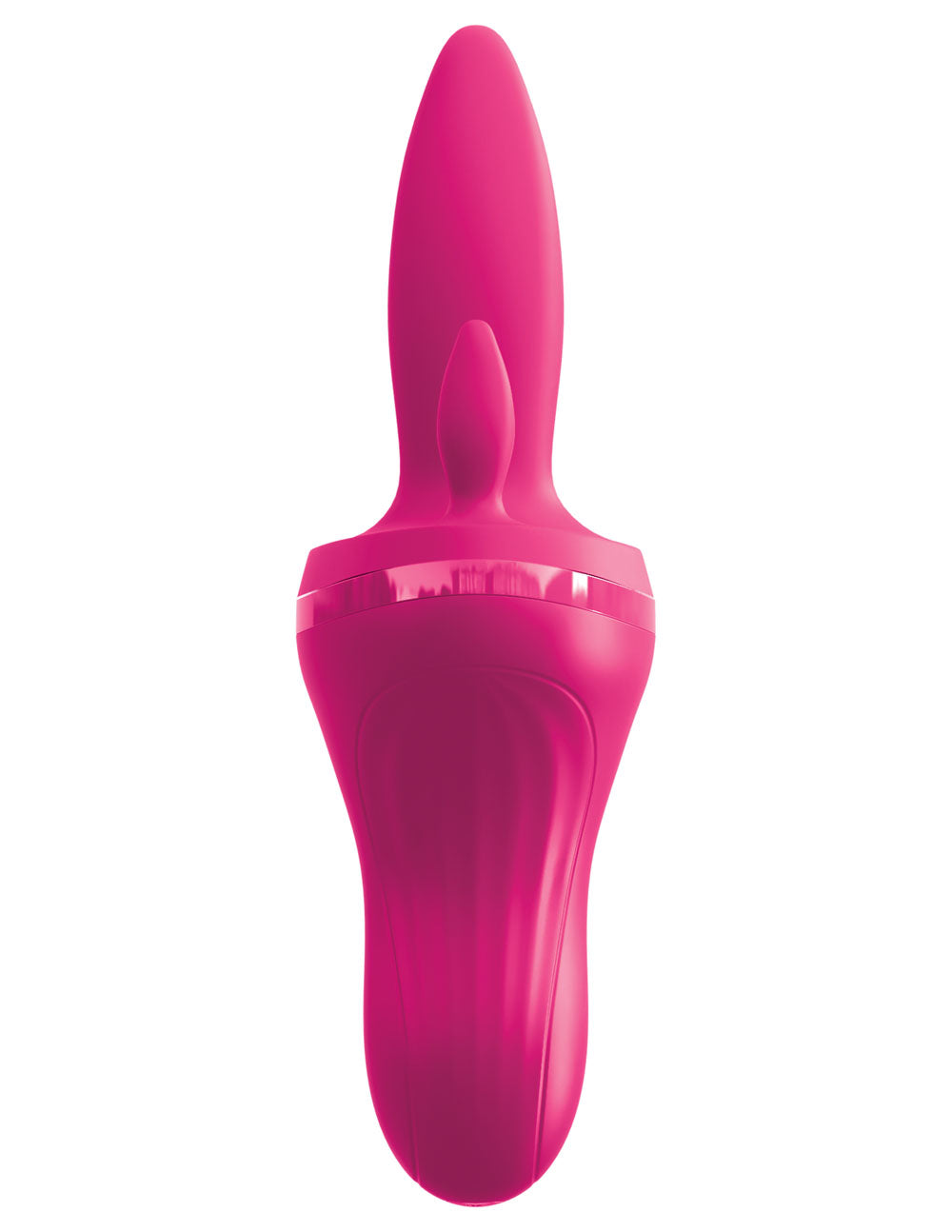 3Some Holey Trinity Triple Tongue Vibrator - Rechargeable Silicone, Multi-Speed, Remote Control - SP BOUTIQUE