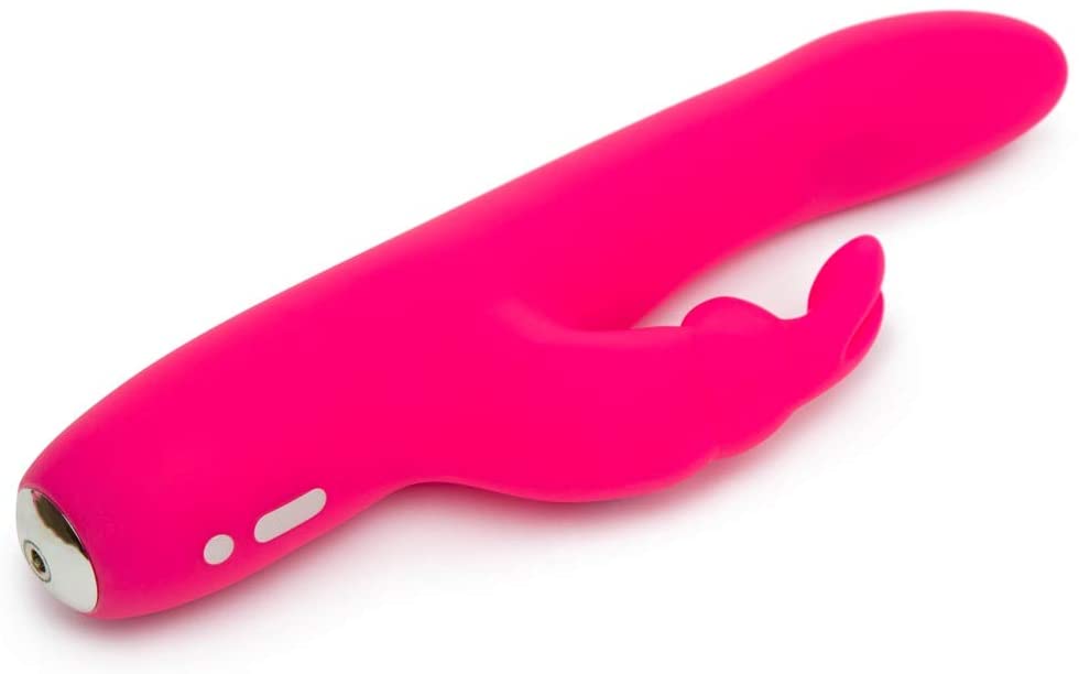 Happy Rabbit Slimline Curve Rechargeable Vibrator Pink - SP BOUTIQUE