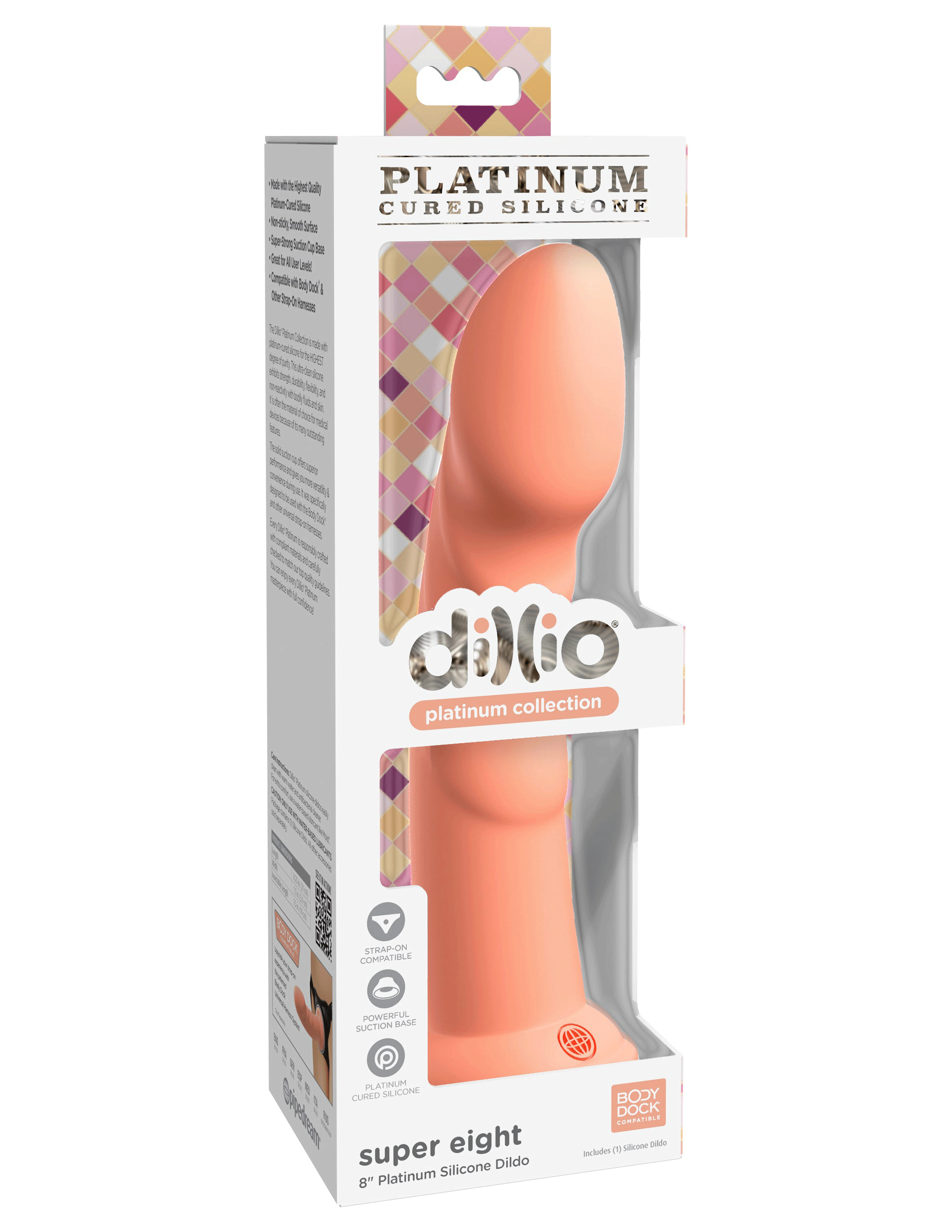 Dillio Platinum - Super Eight Dildo - SP BOUTIQUE