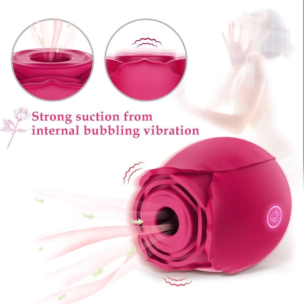 INBLOOM ROSALES SUCKING VIBRATOR - SP BOUTIQUE
