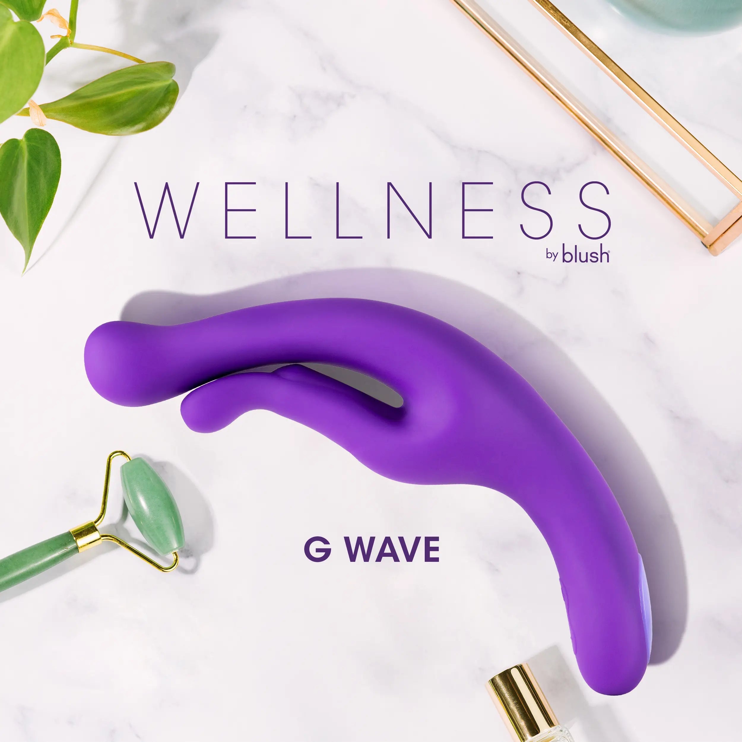 Wellness G Wave 11.5" Dual Motor G-Spot & Clitoral Pressure Massager - Waterproof & Rechargeable - SP BOUTIQUE