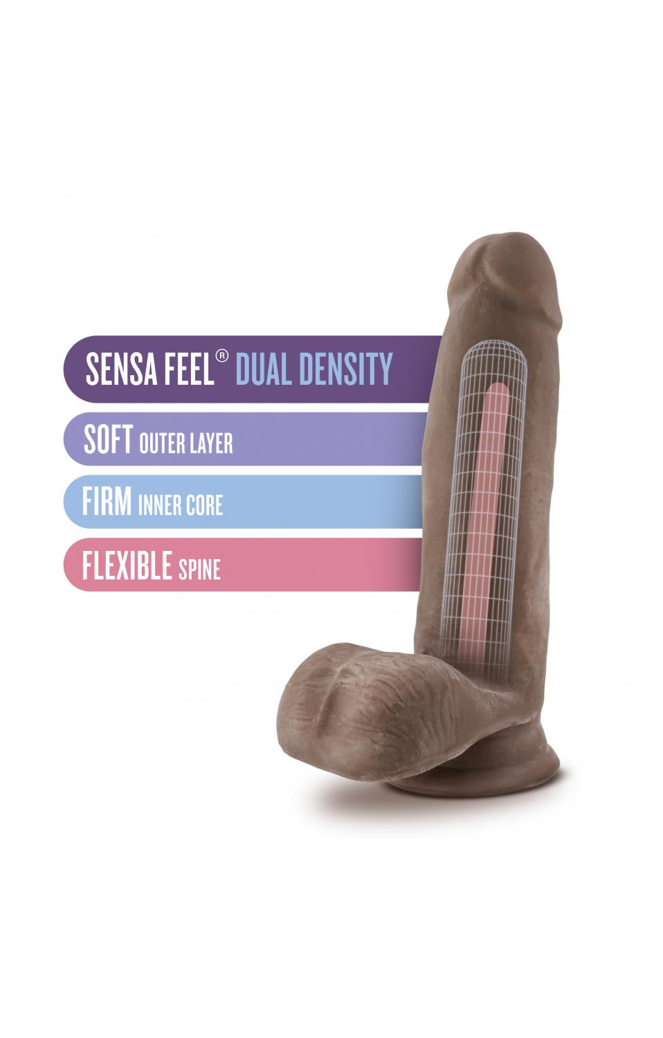 Au Naturel Sensa Feel Dildo - SP BOUTIQUE