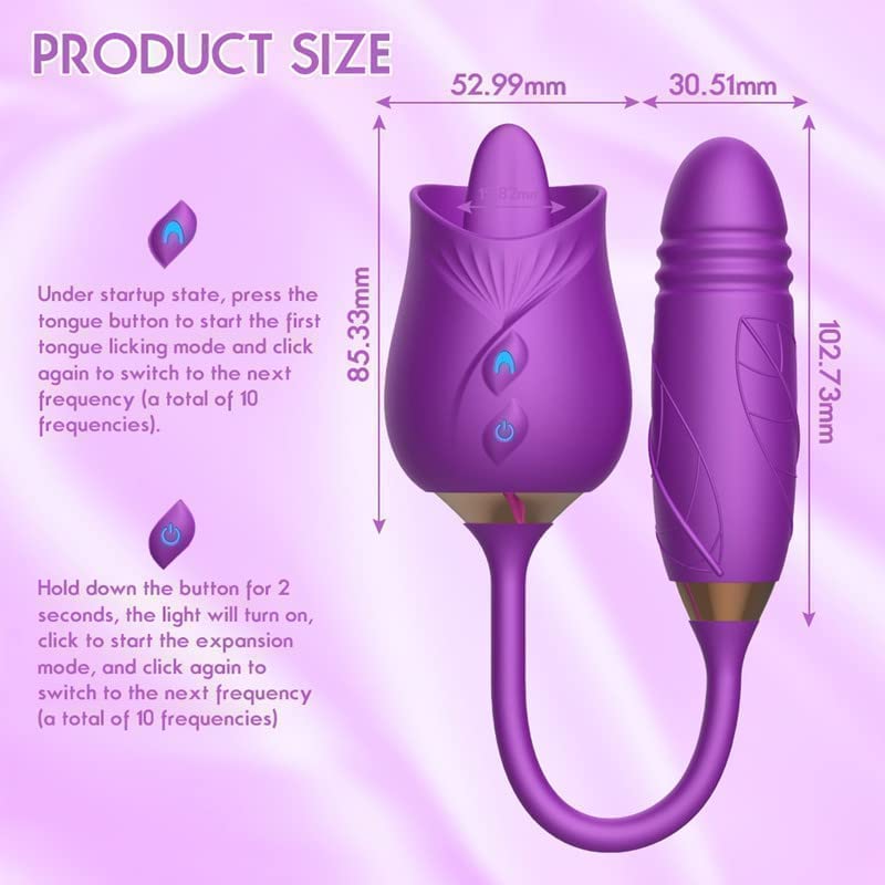 G-Spot Vibrator – Tongue Licking & Thrusting - SP BOUTIQUE