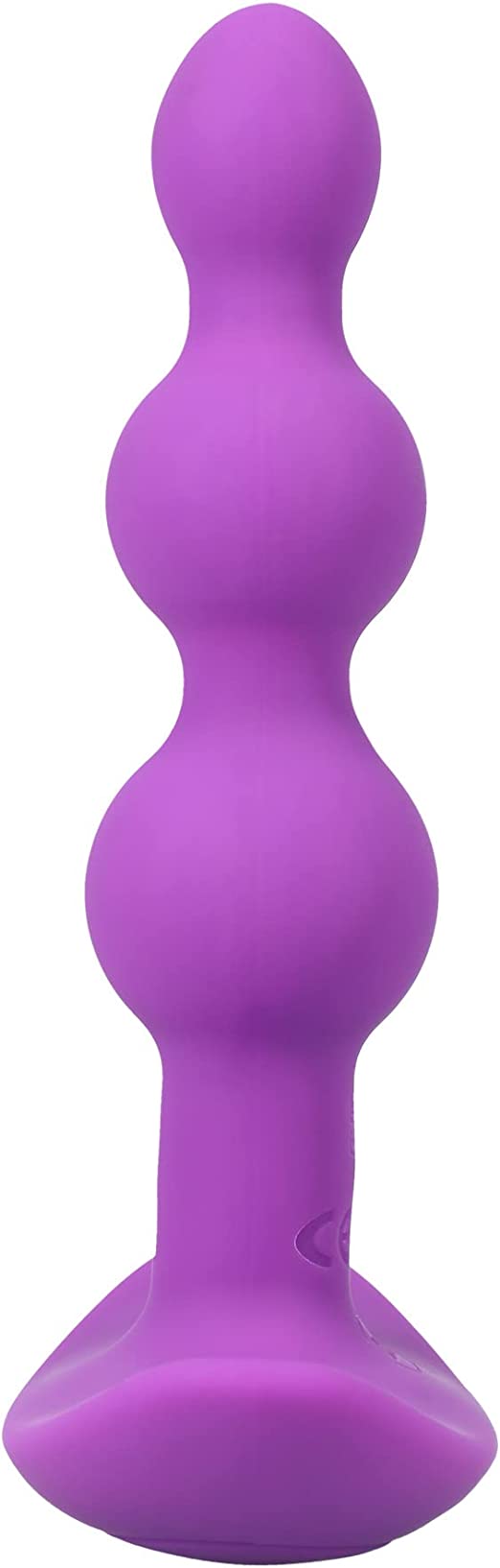 A-Play BEADED VIBE Rechargeable Silicone Anal Plug with Remote DOC JOHNSON