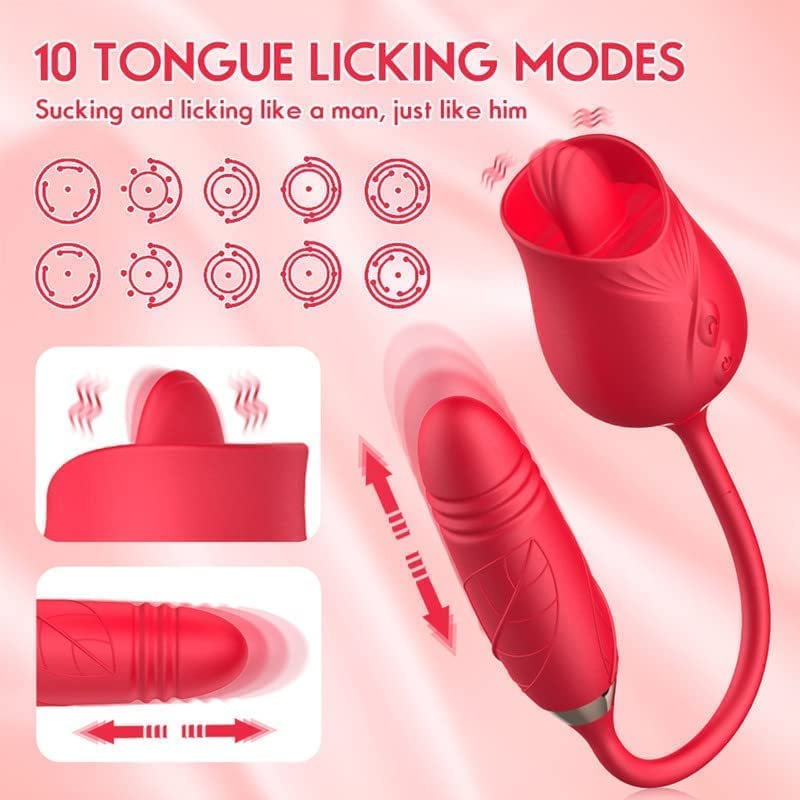 G-Spot Vibrator – Tongue Licking & Thrusting - SP BOUTIQUE