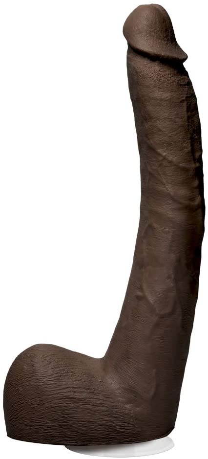 Signature Cocks Isiah Maxwell ULTRASKYN Cock with Removable Vac-U-Lock Suction Cup Chocolate - SP BOUTIQUE