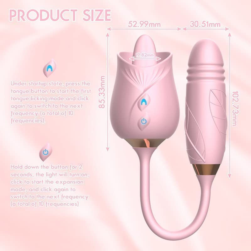 G-Spot Vibrator – Tongue Licking & Thrusting - SP BOUTIQUE
