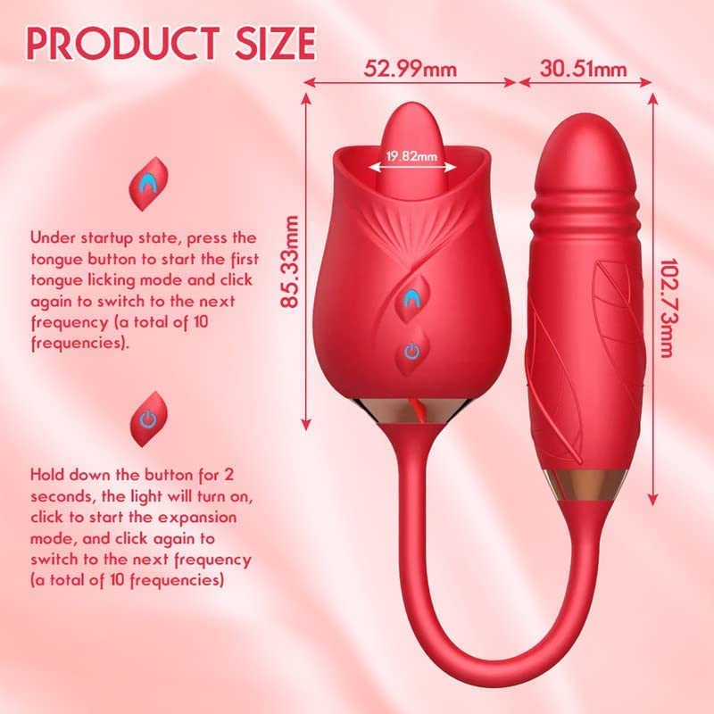 G-Spot Vibrator – Tongue Licking & Thrusting - SP BOUTIQUE