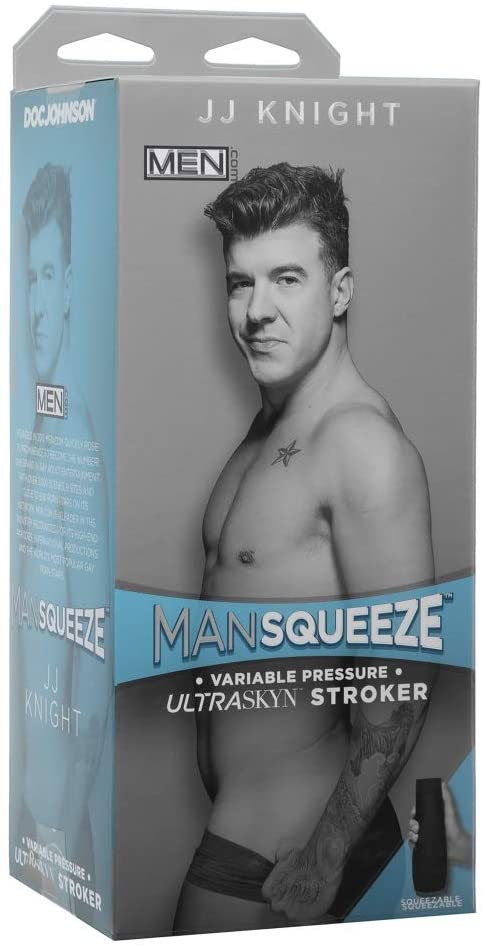 Man Squeeze JJ Knight ULTRASKYN Stroker Ass Vanilla - SP BOUTIQUE