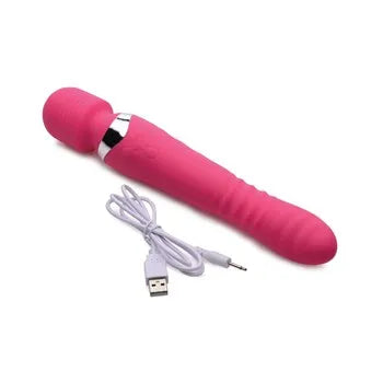 INMI Ultra Thrusting And Vibrating Silicone Wand - SP BOUTIQUE