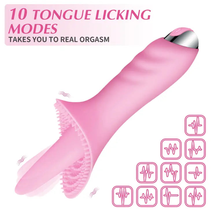 Sensuous Vibrating Cunnilingus Massager SP BOUTIQUE