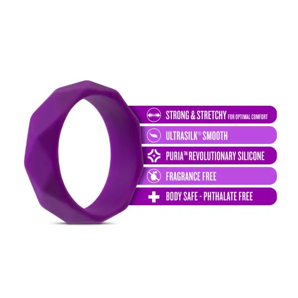 Wellness Geo C Ring - 1.75" Ultrasilk Silicone C Ring for Enhanced Pleasure & Comfort - SP BOUTIQUE