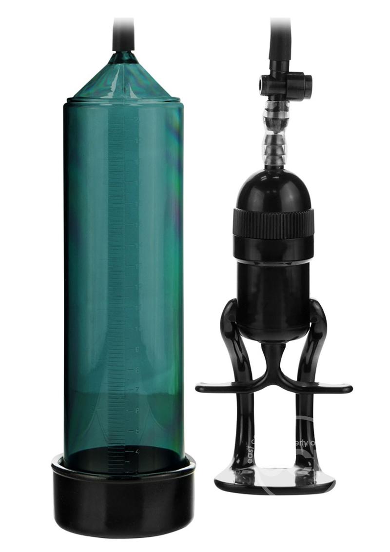 ME YOU US Linx Grip Pump Penis Pump - Green/Black - SP BOUTIQUE
