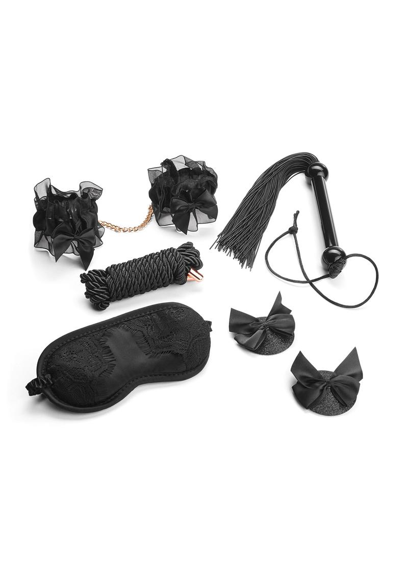 Secret Kisses Midnight Special Set Bondage 5 Piece Collection - SP BOUTIQUE