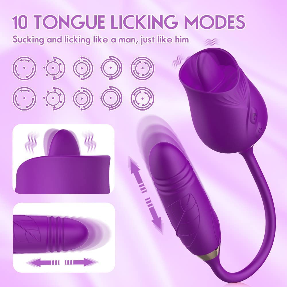 G-Spot Vibrator – Tongue Licking & Thrusting - SP BOUTIQUE