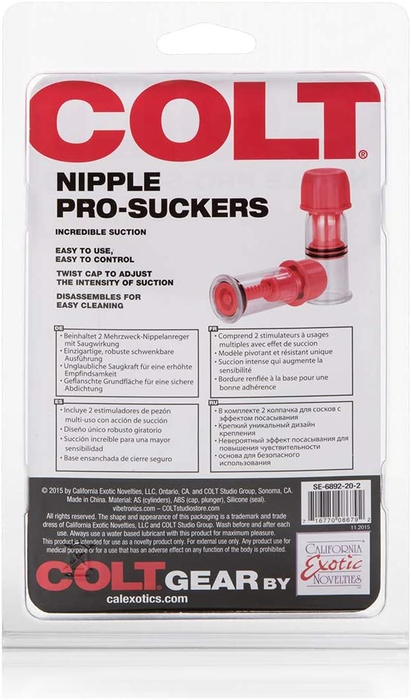 Colt Nipple Pro Suckers - SP BOUTIQUE